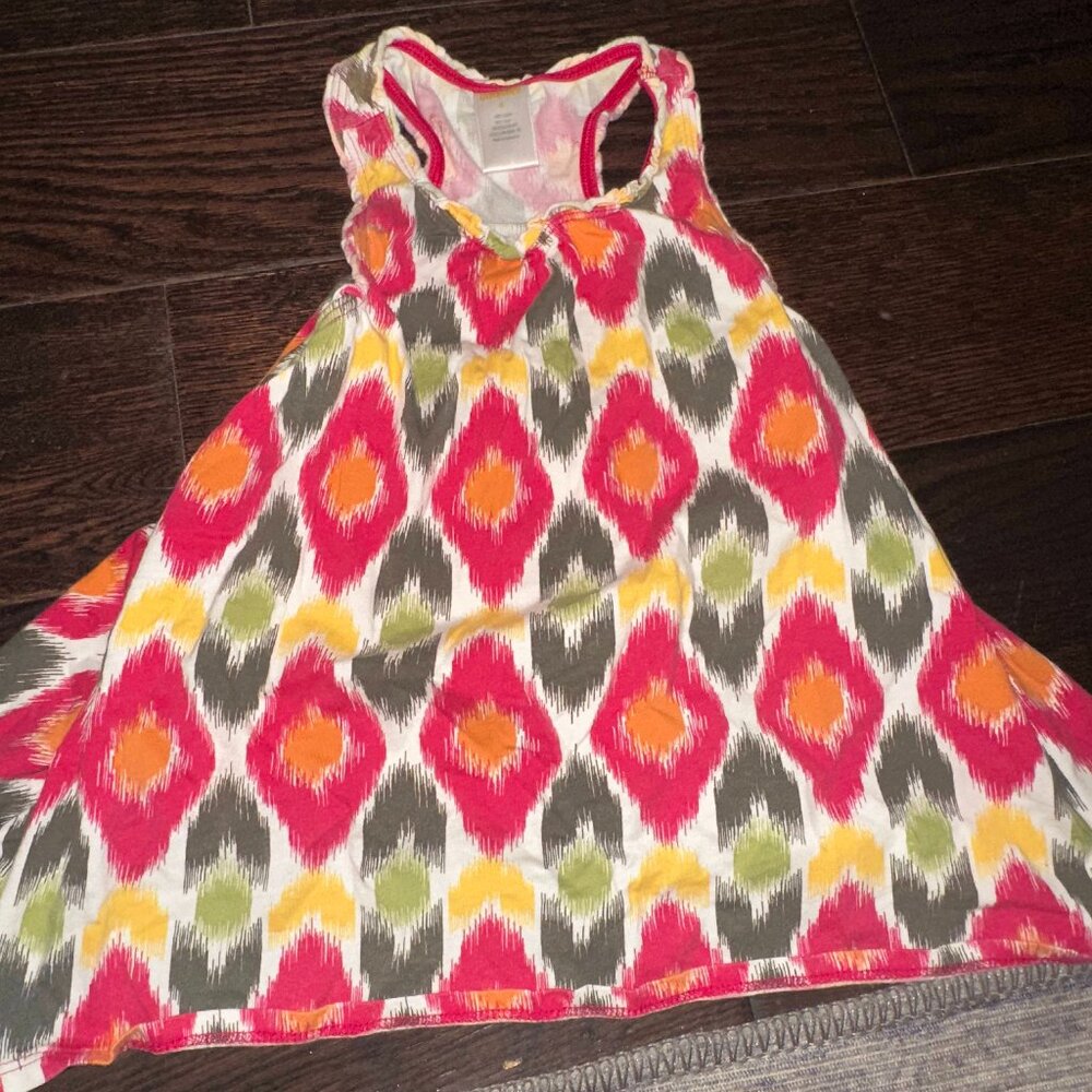 Gymboree 2000s Y2K ikat Print top